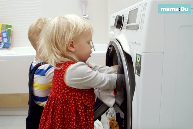 Dzieci były zafascynowane funkcją AddWash.