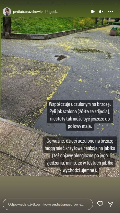 screen Instagram pediatranazdrowie