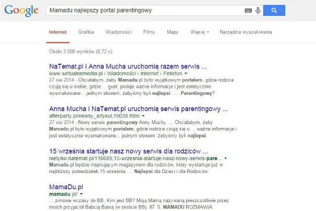 Google prawdę Ci powie...