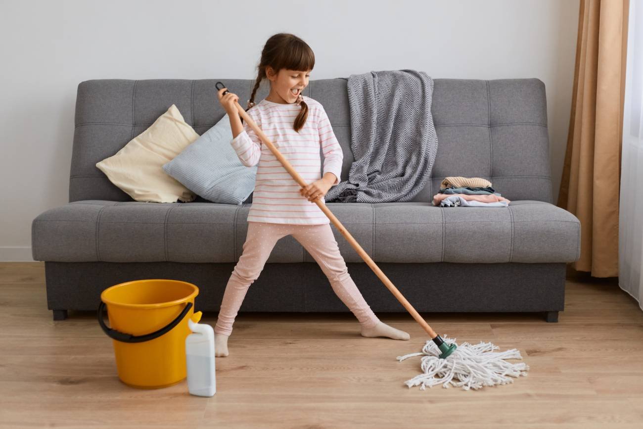 Jest zależność między sprzątaniem a wychowywaniem dzieci. Niektóre mamy będą w szoku