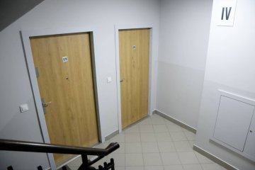 Klatka schodowa w bloku