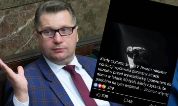 Na zdjęciu: Minister edukacji w Polsce.