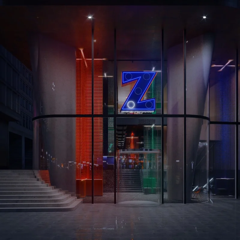Bar mieści się w biurowcu w centrum Warszawy