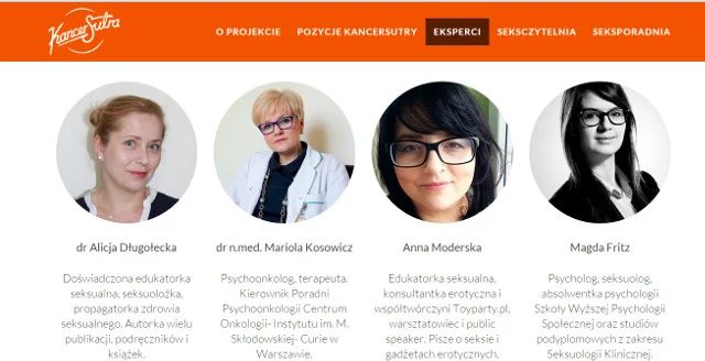 Fot. Screen ze strony [url=http://www.kancersutra.pl/]Kacersutra.pl[/url]