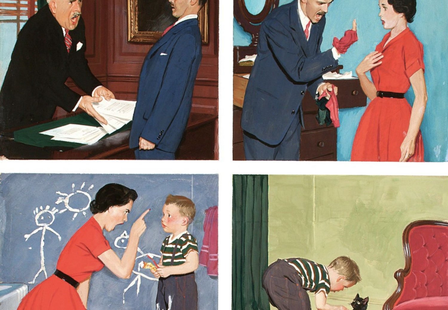 Rys. Richard Sargent, "Anger Transference".