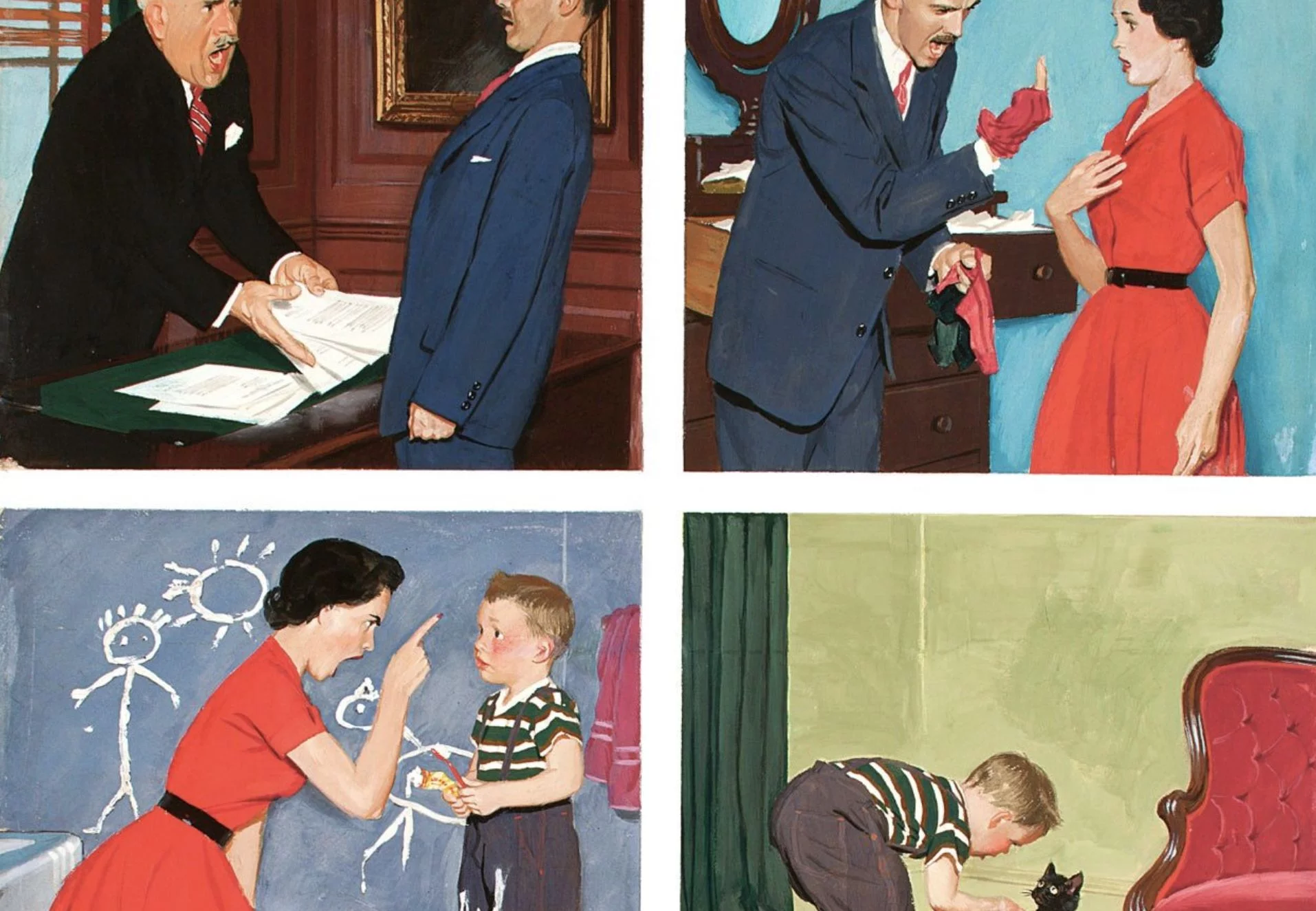 Rys. Richard Sargent, "Anger Transference".