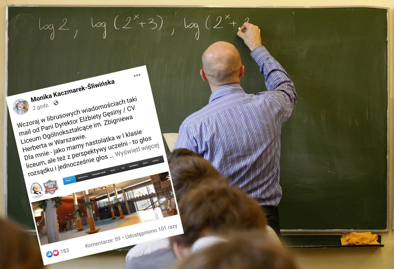 Rodzice licealistów mieli zastrzeżenia do realizowanego programu z matematyki na poziomie podstawowym.