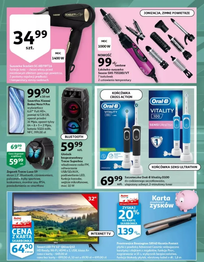 Promocje na dzień kobiet 2021 - Auchan
