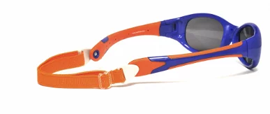 Explorer (producent Real Kids Shades) z elastycznym paskiem, który można odpiąć.
