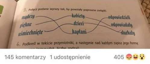 Ćwiczenia z języka polskiego.