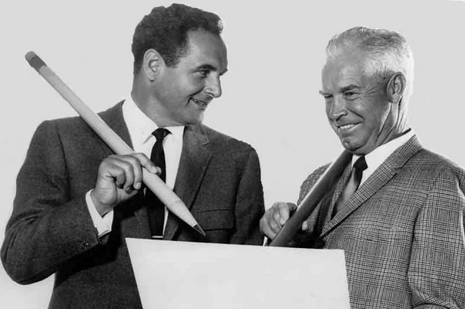 Joseph Barbera i William Hanna, twórcy postaci Toma i Jerry'ego.