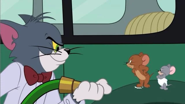 Kadr z 5 sezonu "Tom i Jerry Show"