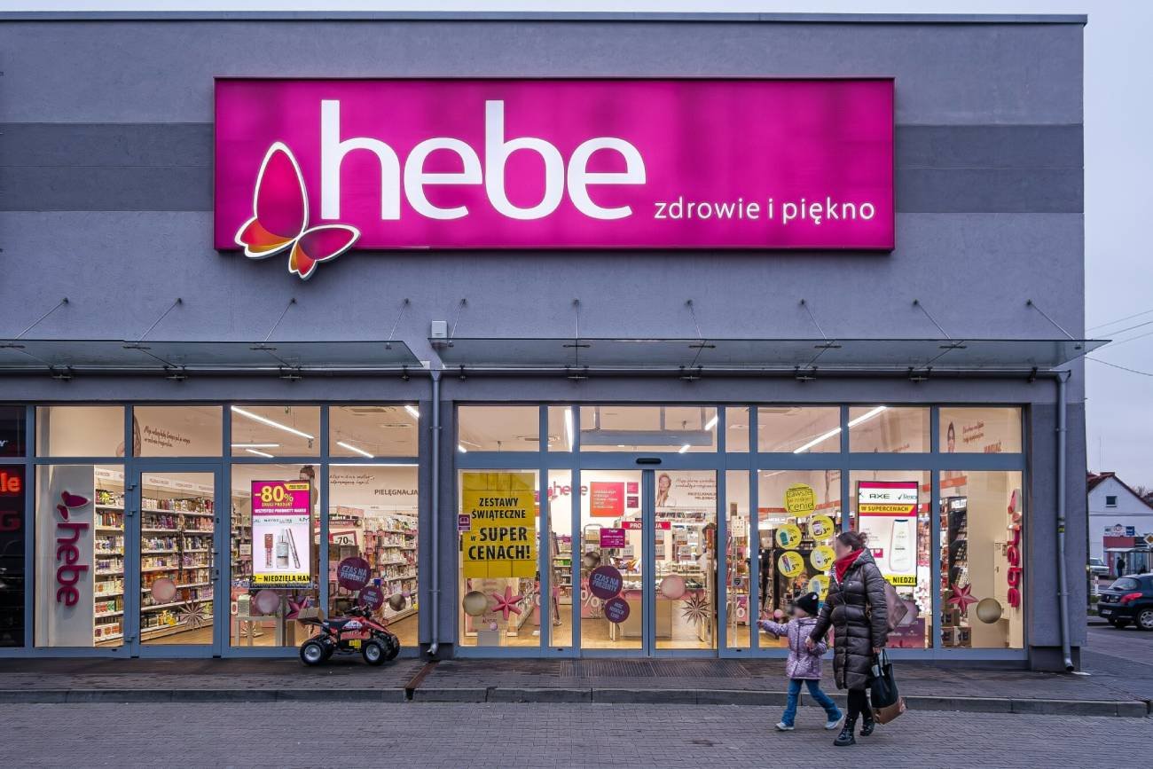 Drogeria sieci Hebe. Drogeria sieci Hebe.