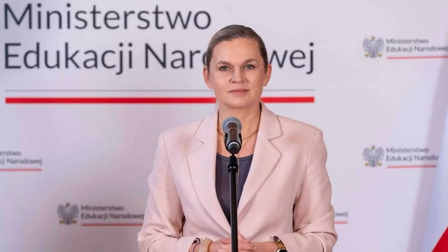 Na zdjęciu ministra edukacji Barbara Nowacka