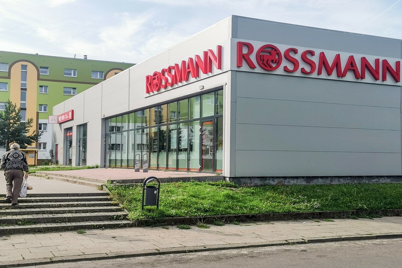 Sklep Rossmann.