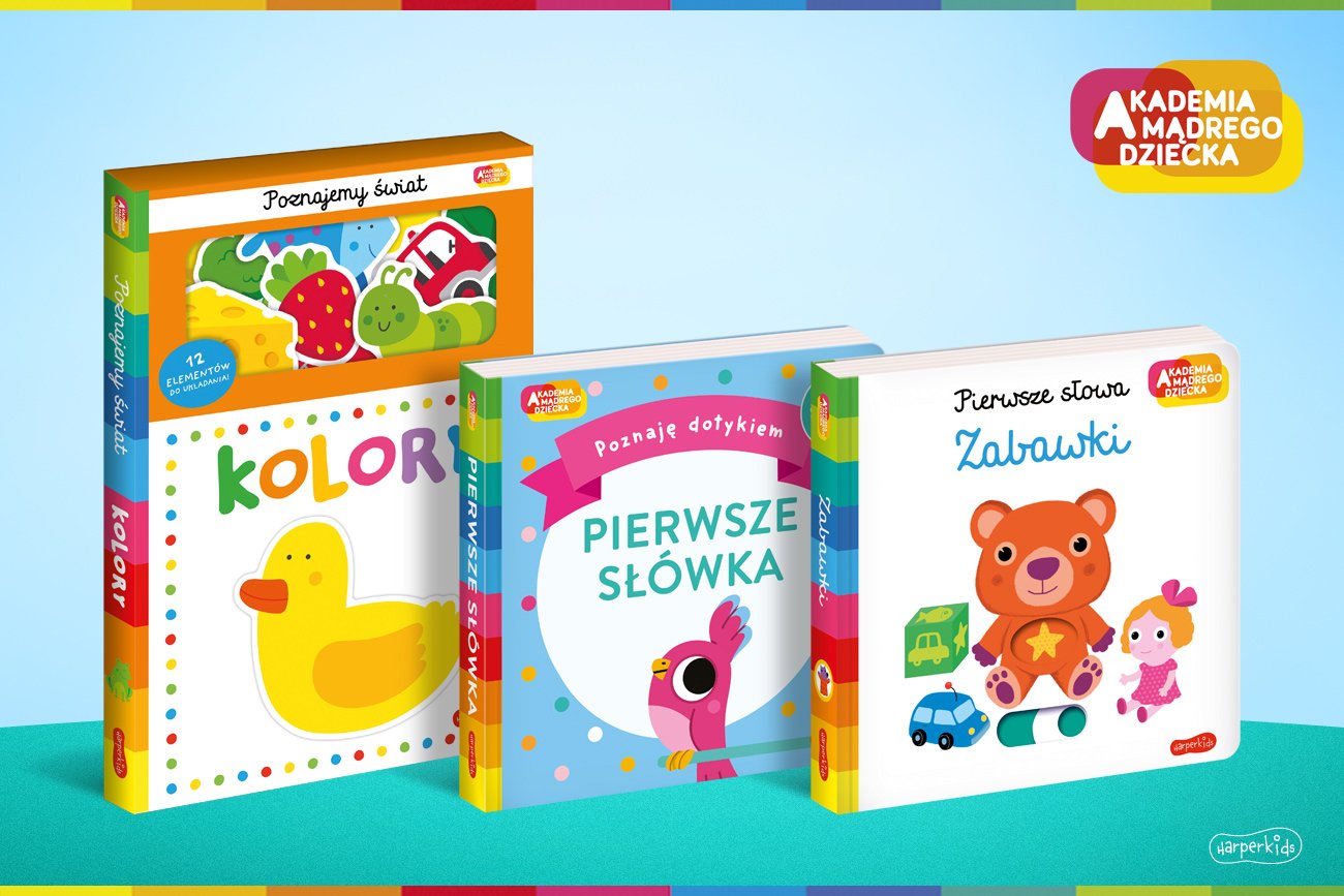 Książeczki z serii Akademia Mądrego Dziecka