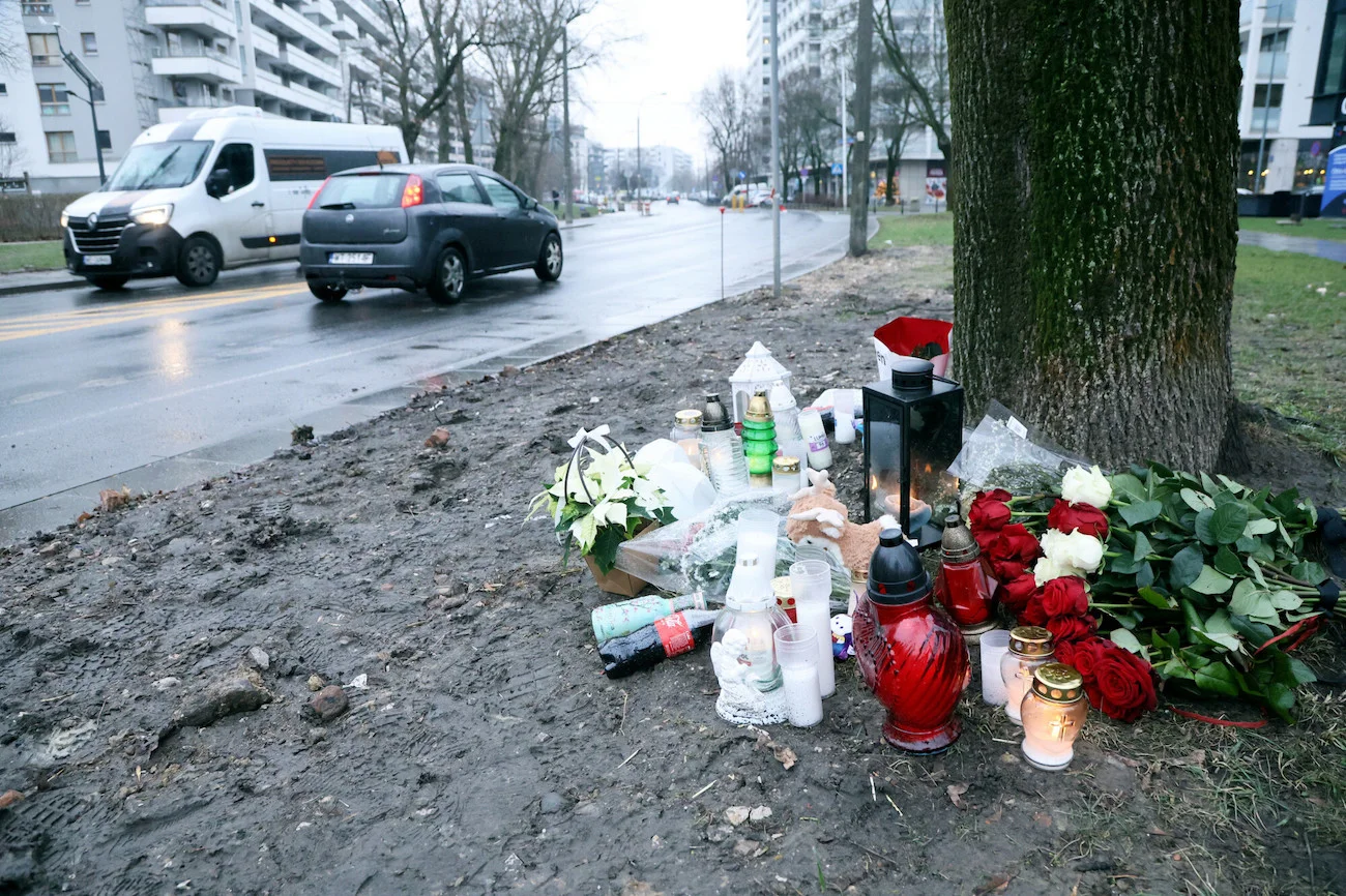 wypadek śmierć kierowca bandyta