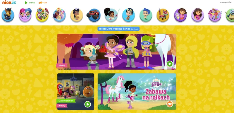 Ramówka kanału Nick Jr. wypełniona jest po brzegi animacjami łączącymi wartościową naukę z emocjonującą rozrywką
