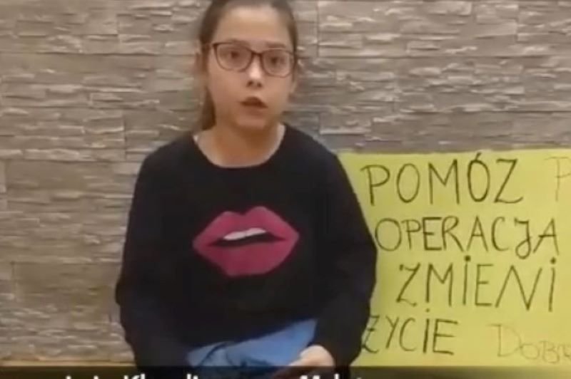 11-letnia Klaudia potrzebuje naszej pomocy