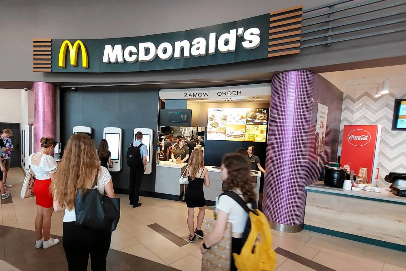 Restauracja sieci McDonald's