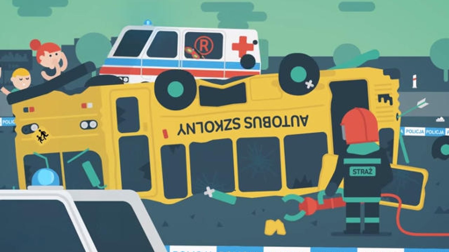 Zbyt dużo niesprawnych autobusów wozi dzieci. MSW apeluje do rodziców o czujność i kontrole