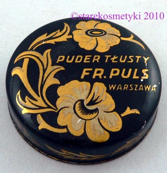 Opakowanie pudru Pulsa, Warszawa lata 30.