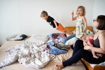 Zuzanna Jach, fotografia rodzinna.