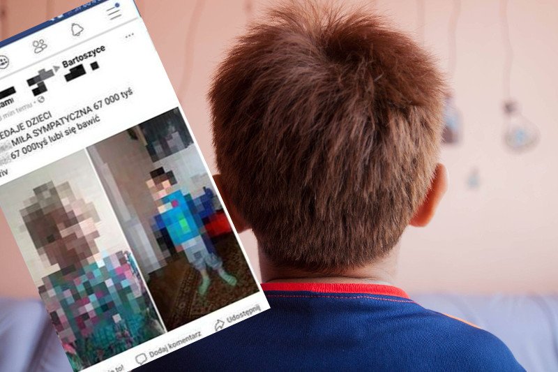 “Lenka miła sympatyczna 67 tys., Staś 67 tys.”. Kto handluje dziećmi na Facebooku?