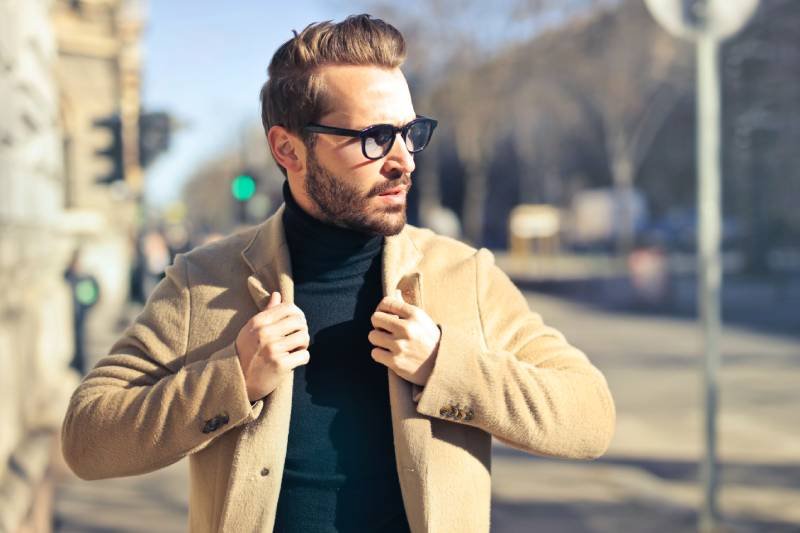 Mężczyzna na ulicy