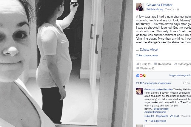 Fot. Screen z Facebooka / [url=https://www.facebook.com/MrsGiFletcher/photos/a.164144170398457.56035.154976444648563/828756133937254/?type=3]Giovanna Fletcher[/url]