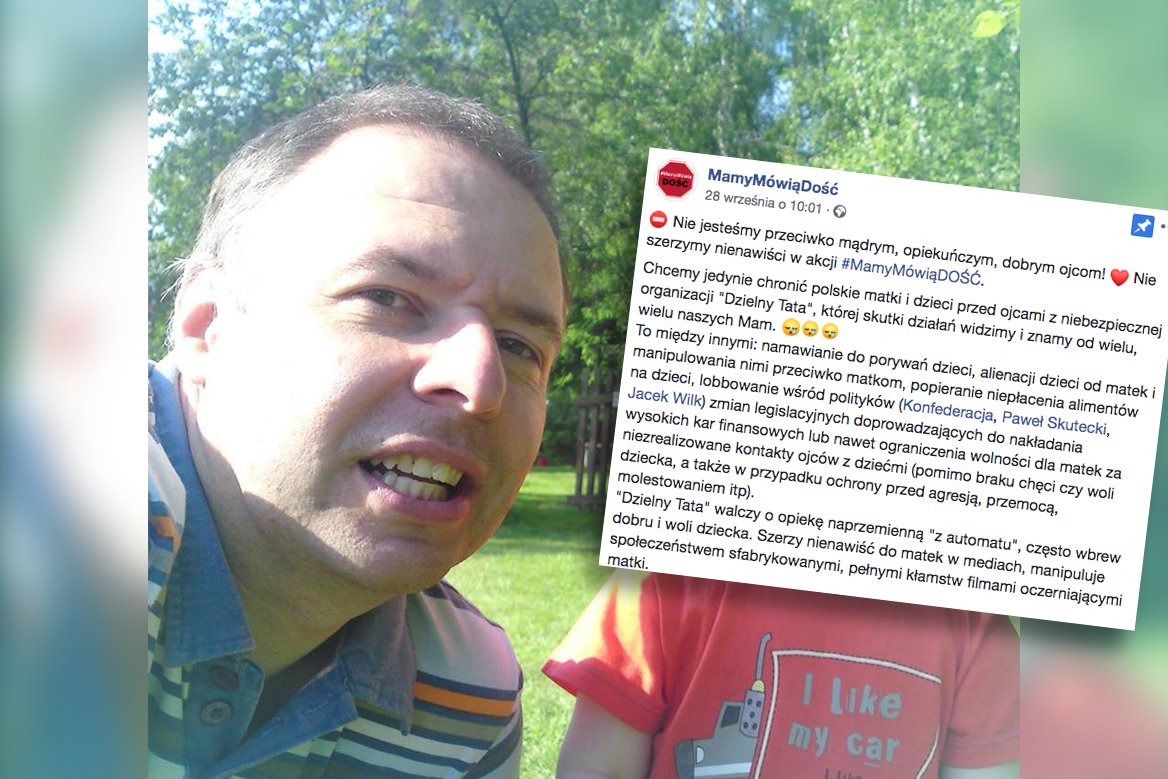 Kobiety zrzeszyły się przeciwko organizacji "Dzielny Tata"