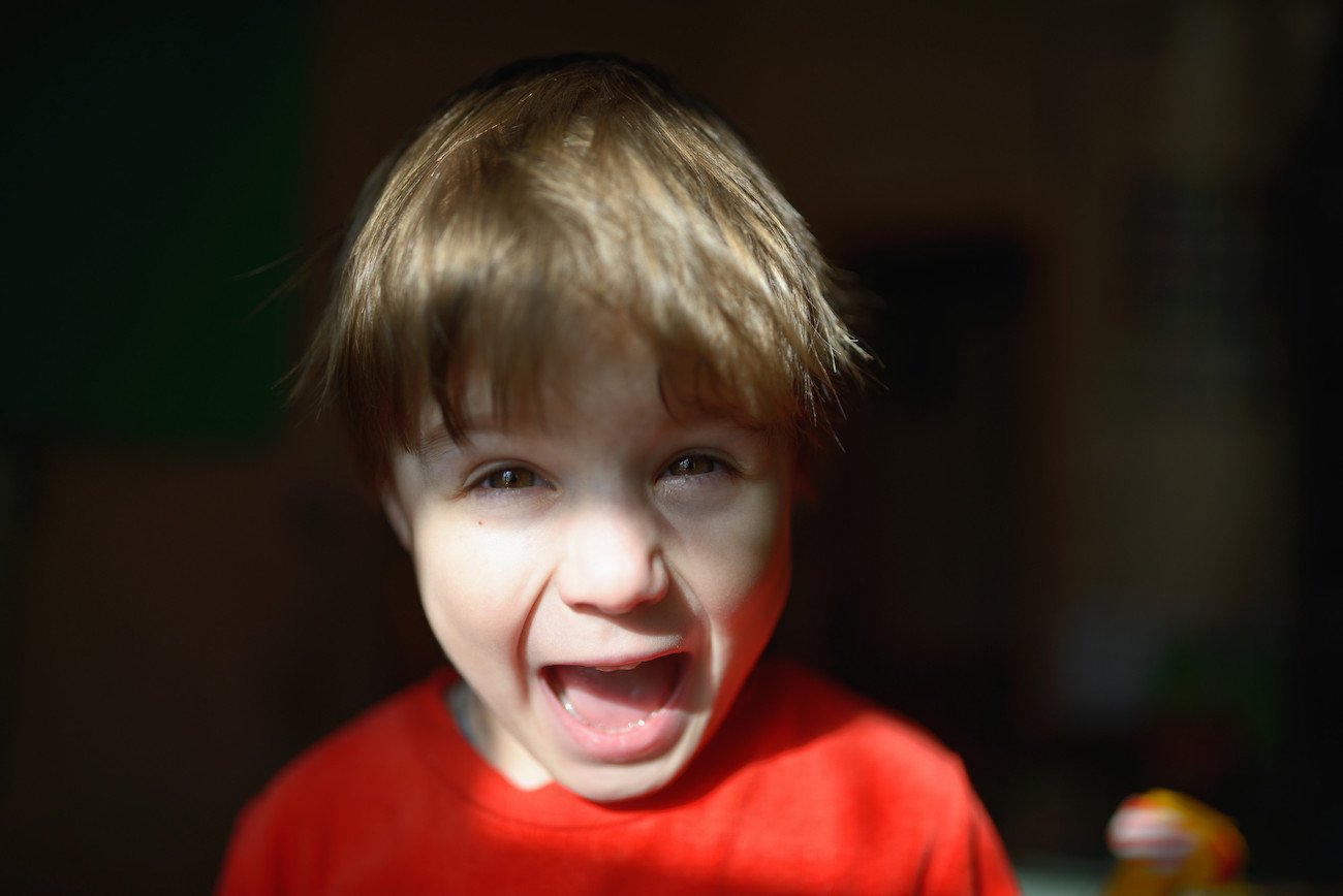 rozhisteryzowane dziecko