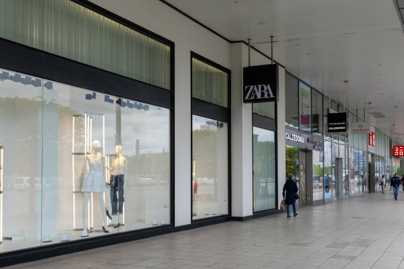 Sklep sieci Zara.