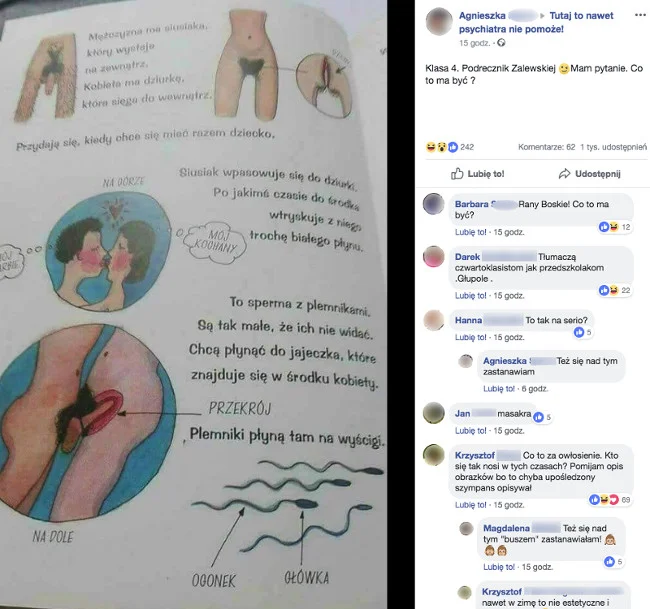 Zdjęcie z książki pojawiło się na wielu grupach dla rodziców