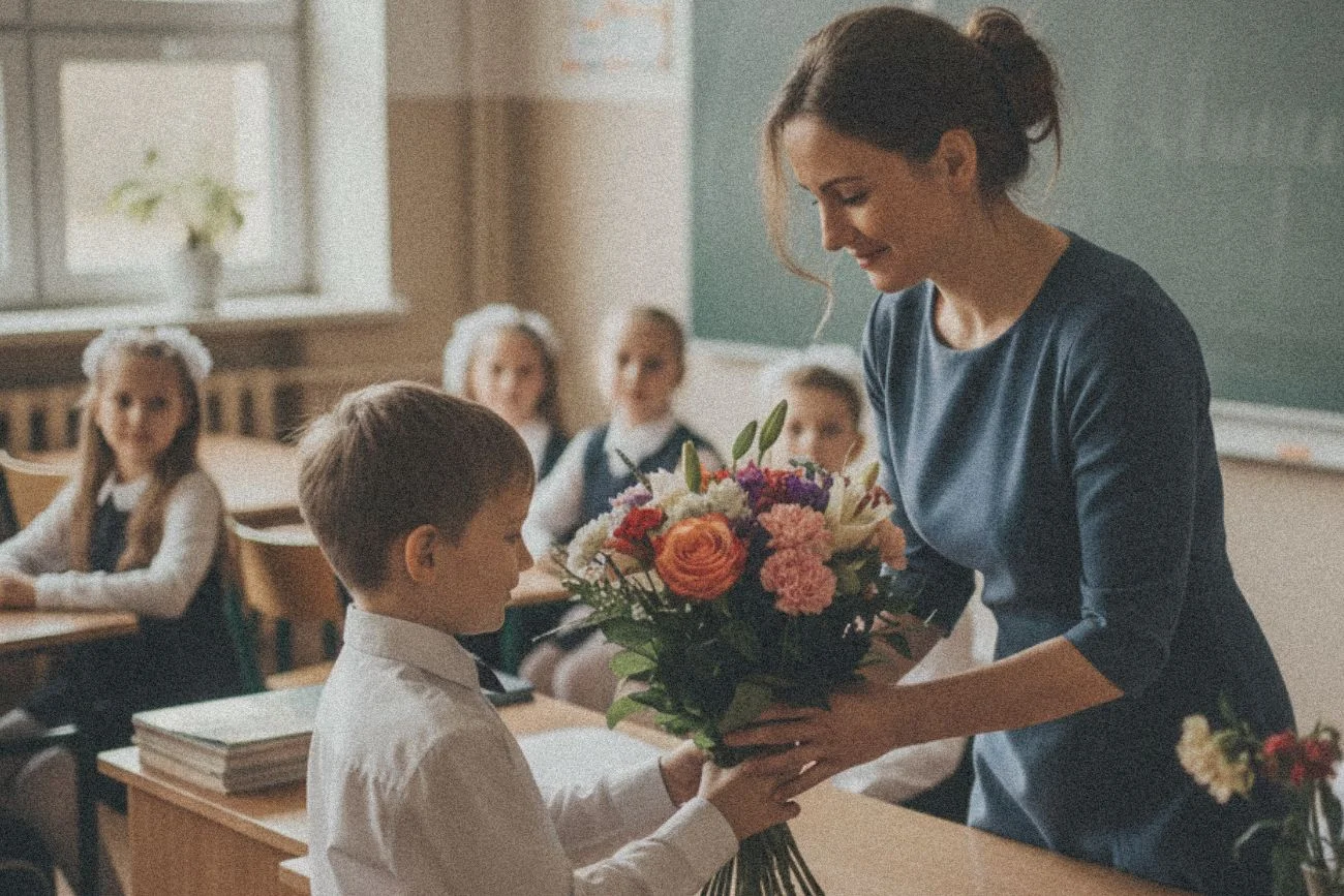 Wrzesień nie pachnie kredą, ale drogimi kwiatami. Lizusostwo to inwestycja