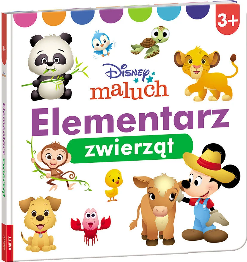 Książka edukacyjna z cyklu "Disney Maluch"