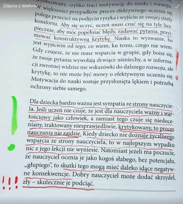 Oto fragment książki "Dodaj mi skrzydeł! Jak rozwijać u dzieci motywację wewnętrzną?"