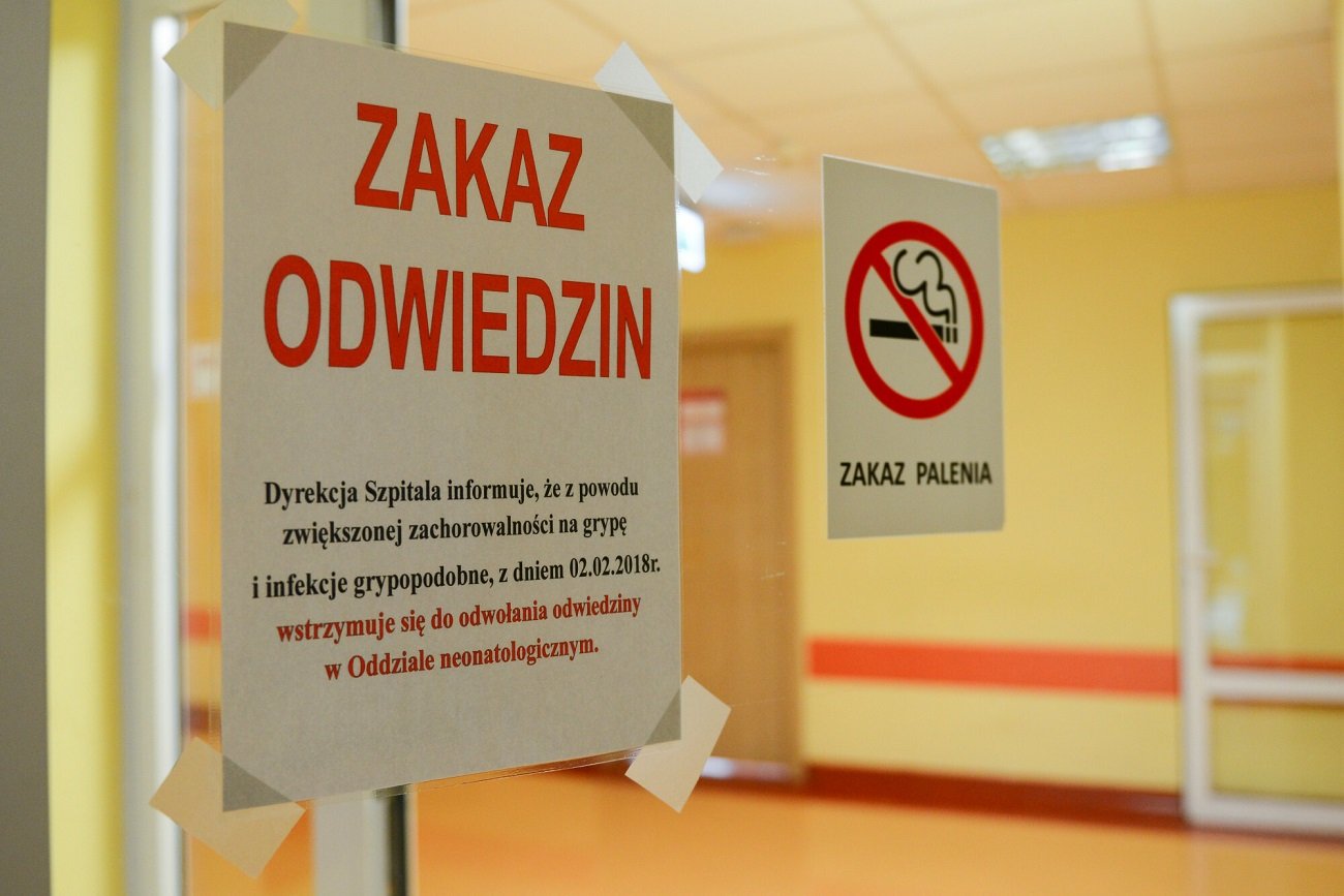 zakaz odwiedzin w szpitalu