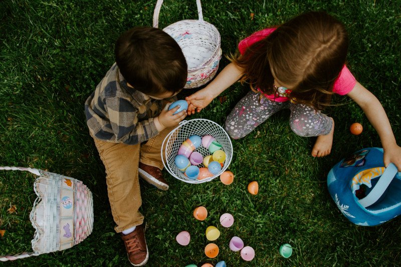 Wielkanocne ozdoby i dekoracje DIY dla dzieci