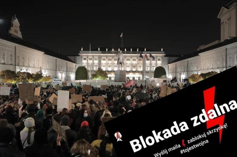 W poniedziałek rusza "blokada zdalna" skrzynek mailowych polityków, którzy popierają zakaz aborcji.