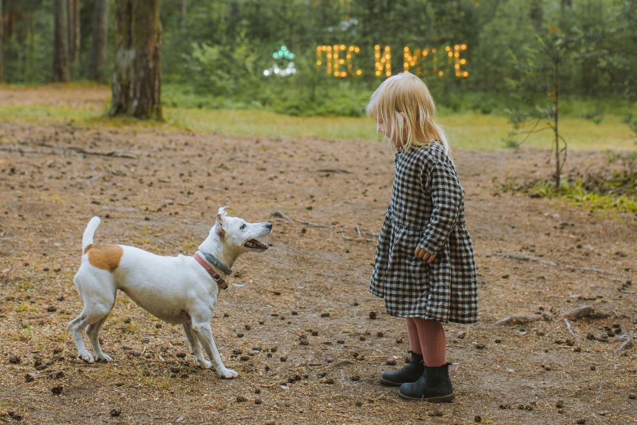 pies i dziecko