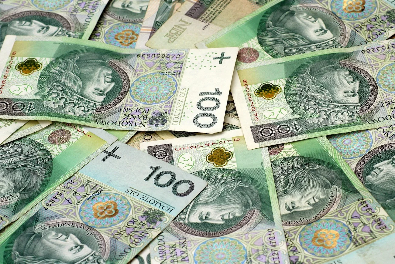polskie banknoty
