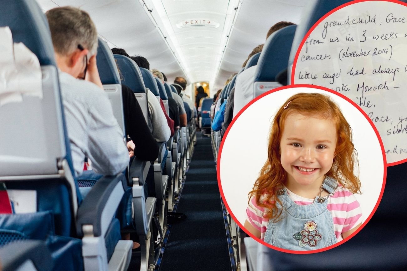 Zdjęcie Grace we wnętrzu samolotu znaleziono po 9 latach.