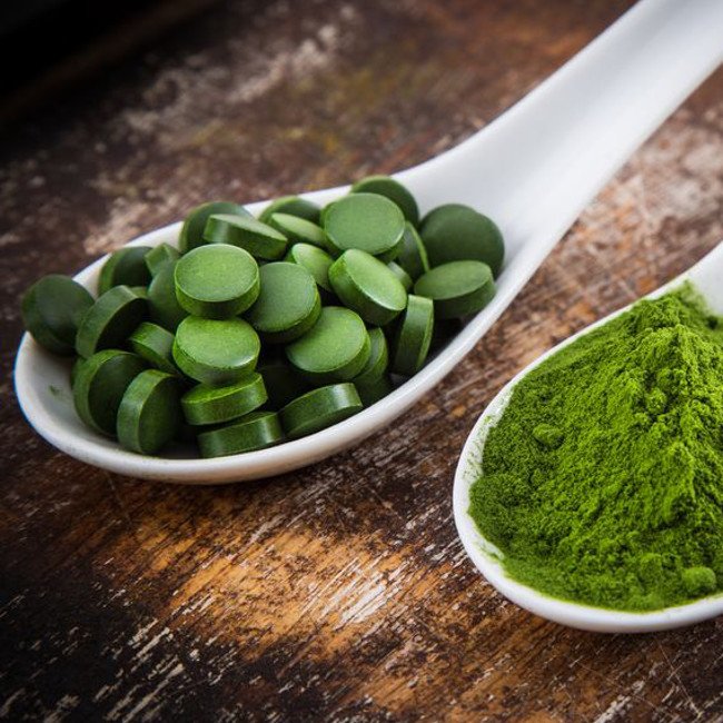 Spirulina, chlorella, detox
