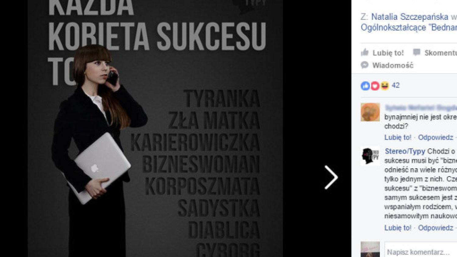 Fot. Screen z Facebooka / [url=https://www.facebook.com/stereotypy.zwzt/timeline]Stereo/Typy[/url]