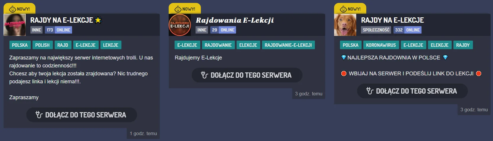 Rajdowanie e-lekcji
