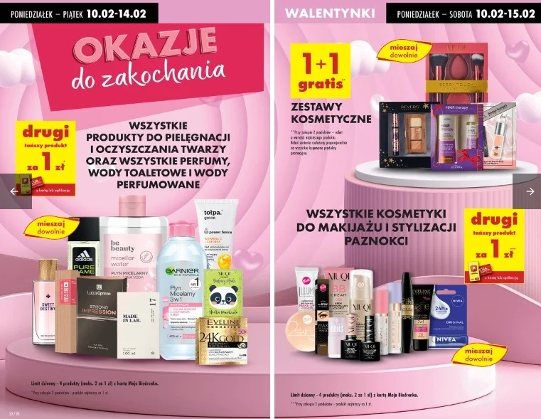 Promocja walentynkowa w Biedronce. Promocja walentynkowa w Biedronce.