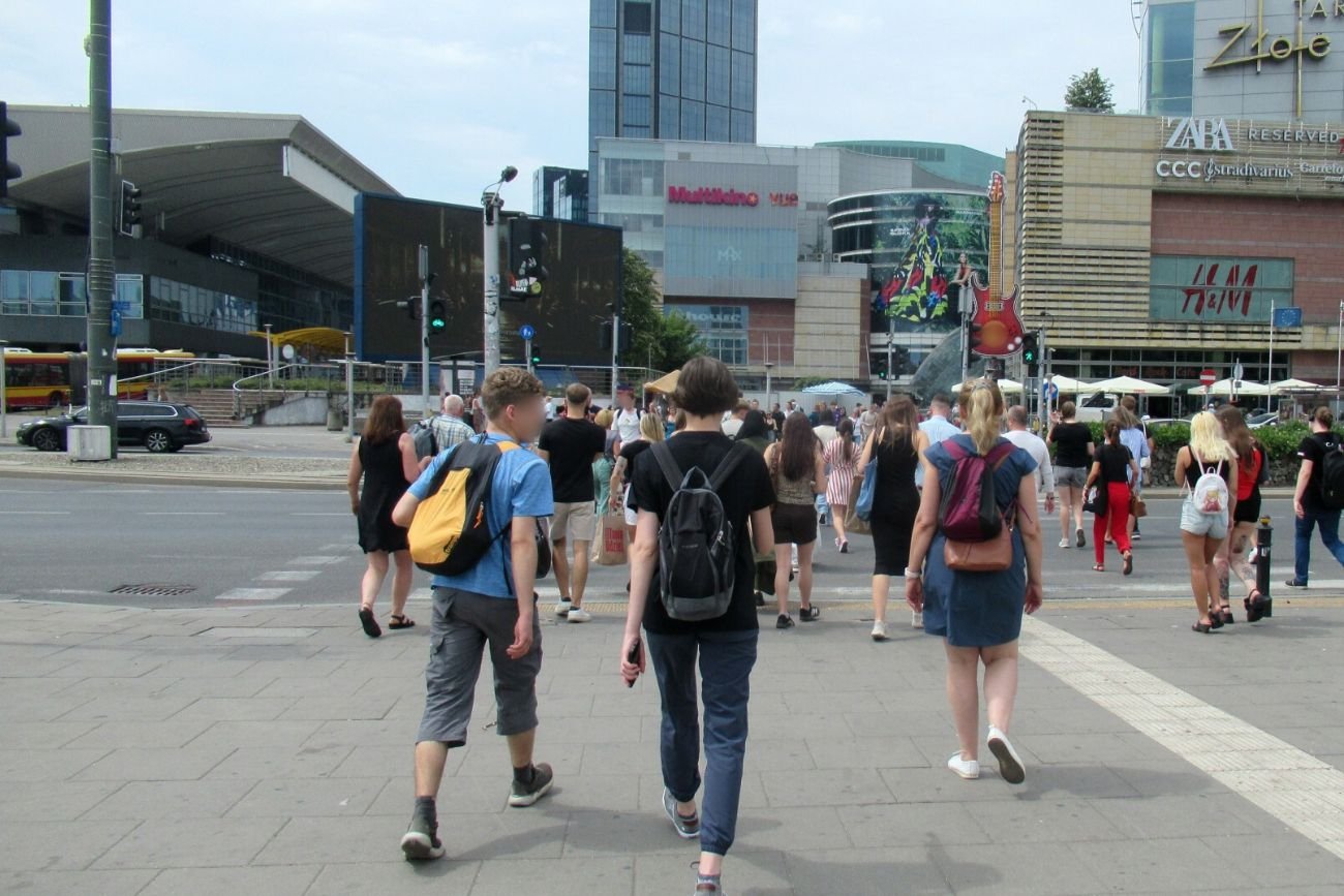 nastolatki Złote Tarasy