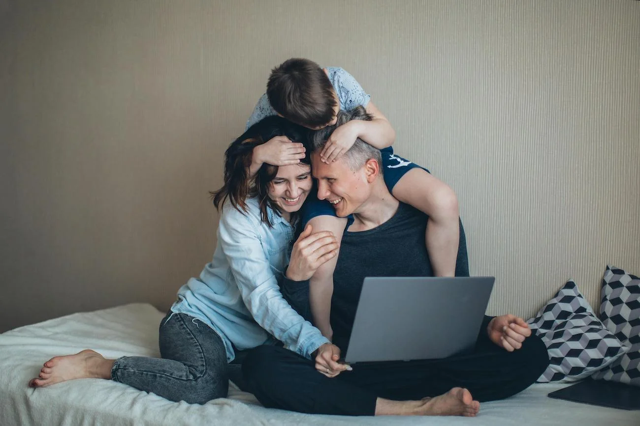 ojcowie dzieci social media
