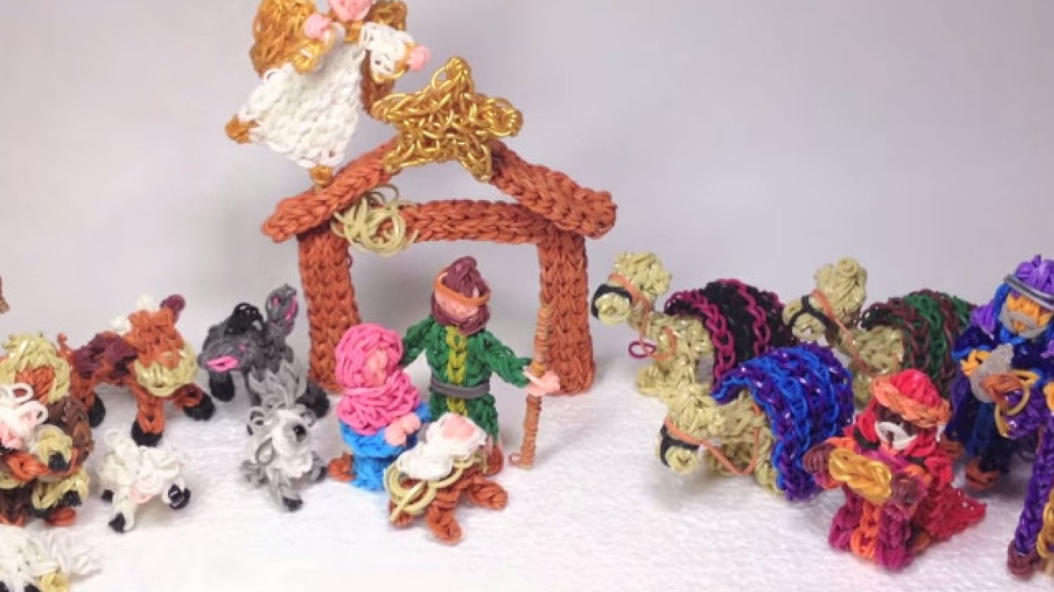 Rainbow Loom w świątecznym nastroju